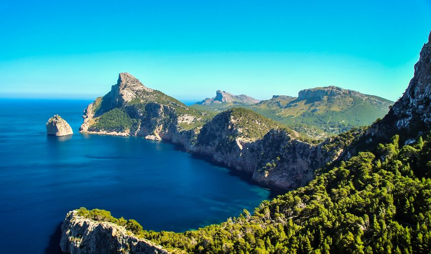 The scenic beauty of Mallorca,one of the beautyful city of Spain