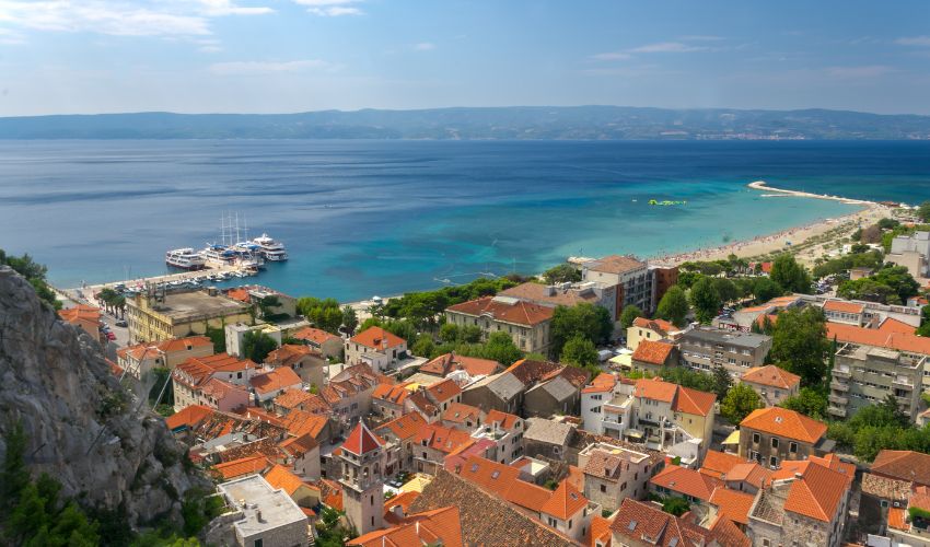 Omis, one of the top places to visit in Croatia