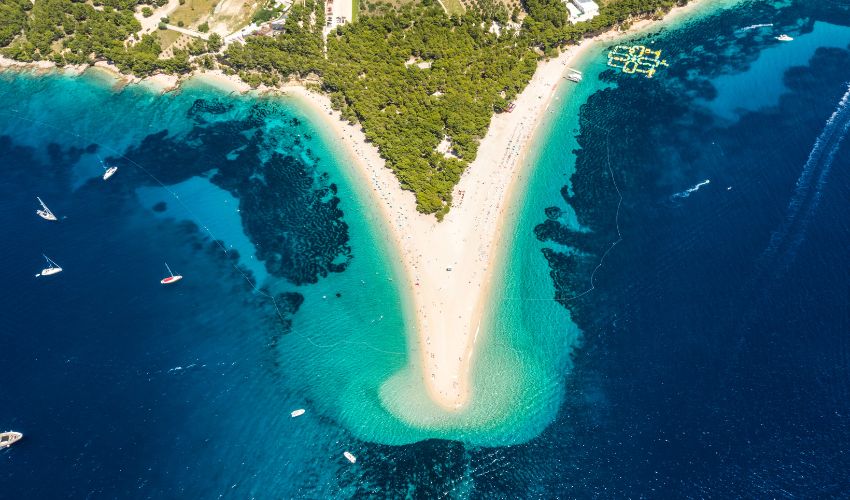 Zlatni Rat, one of the most iconic beaches in Croatia