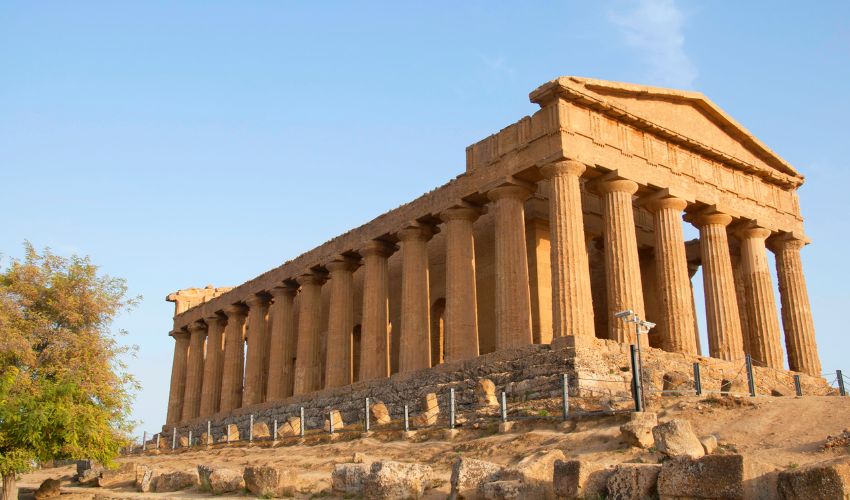 The Valley of Temples in Agrigento, Sicily
