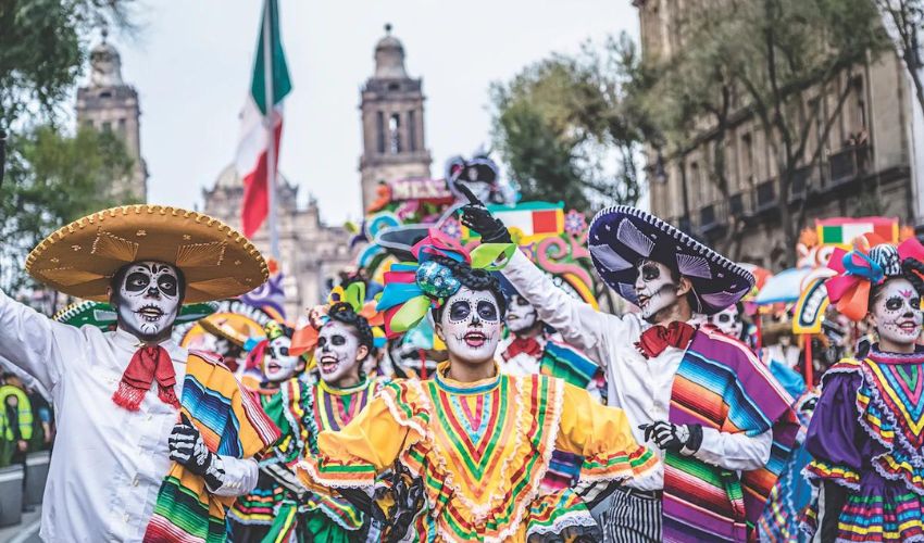 Dia de los Muertos, one of the most famous festivals in Mexico 